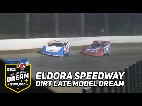 $129,000 To Win Feature | 2023 Dirt Late Model Dream at Eldora Speedway - dirt track racing video image