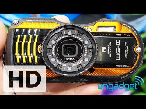 Pentax Optio WG-3 Hands-On at CP+ 2013 | Engadget - UC-6OW5aJYBFM33zXQlBKPNA