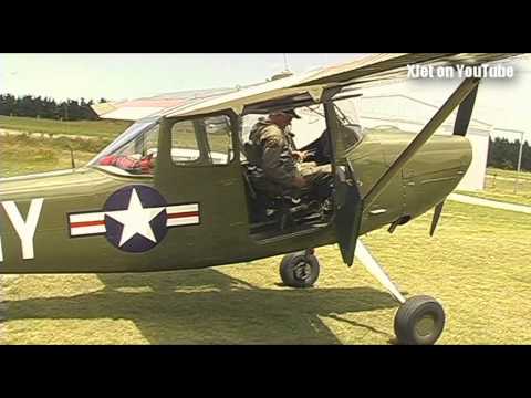 A full-sized Cessna Bird Dog visits the airfield - UCQ2sg7vS7JkxKwtZuFZzn-g