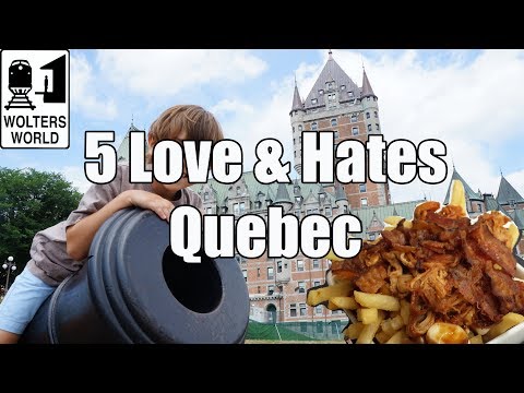 Visit Quebec - 5 Things You Will Love & Hate about Quebec City, Canada - UCFr3sz2t3bDp6Cux08B93KQ