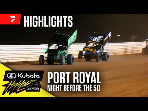 Night Before the Tuscarora 50 | Kubota High Limit Racing at Port Royal Speedway 9/5/25 | Highlights - dirt track racing video image