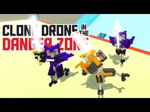 Kick and Defense Only Challenge! - Clone Drone in the Danger Zone Alpha Gameplay - Funny Moments - UCK3eoeo-HGHH11Pevo1MzfQ