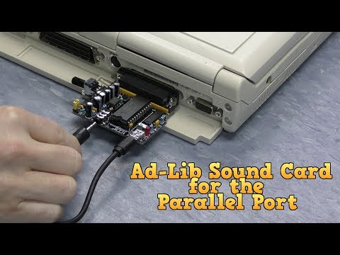 Ad-Lib Sound Card for the Parallel Port - UC8uT9cgJorJPWu7ITLGo9Ww