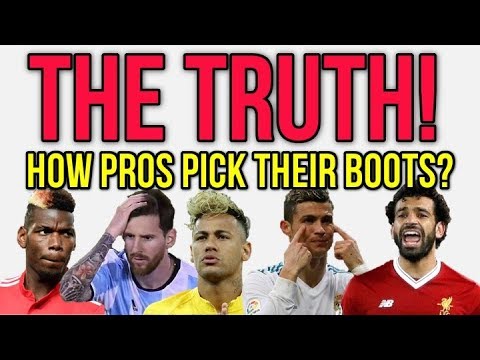 THE TRUTH ABOUT HOW PRO FOOTBALLERS PICK THEIR BOOTS! - UCUU3lMXc6iDrQw4eZen8COQ