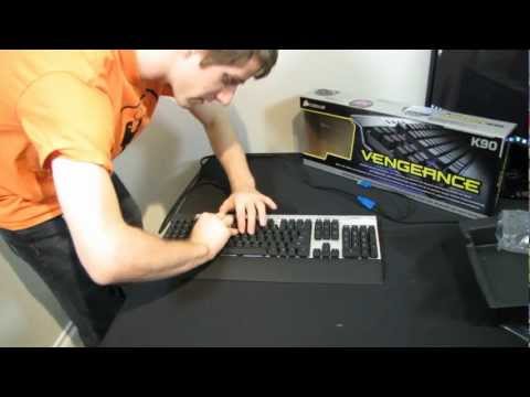 Corsair Vengeance K90 Backlit Macro Gaming Keyboard Unboxing & First Look Linus Tech Tips - UCXuqSBlHAE6Xw-yeJA0Tunw