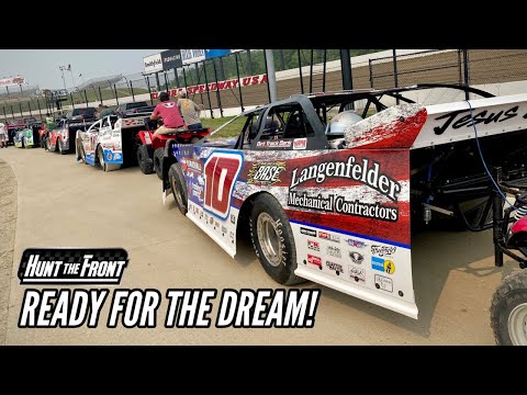 Here with the Best! Tech Day at Eldora Speedway’s Dirt Late Model Dream! - dirt track racing video image