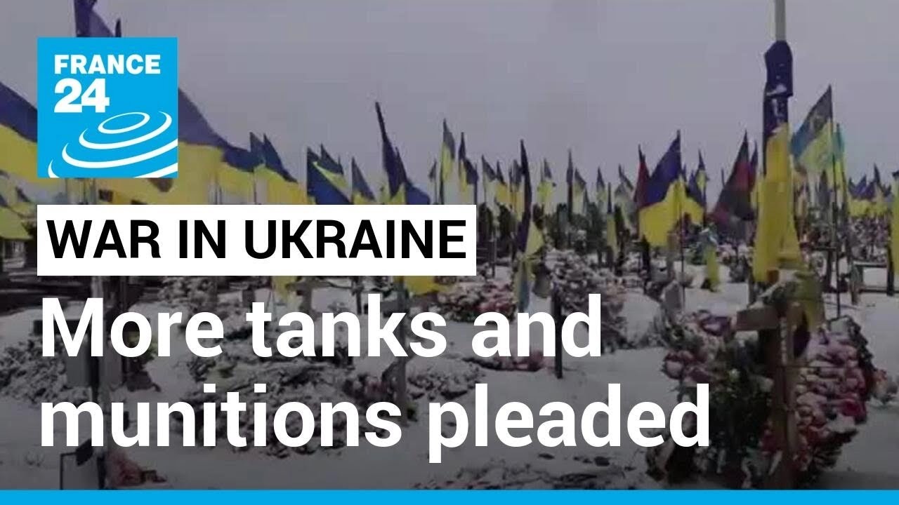 Ukrainian troops plead for more tanks and munitions in battle for Bakhmut • FRANCE 24 English