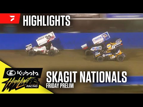 Skagit Nationals Night #2 | Kubota High Limit Racing at Skagit Speedway 8/30/24 | Highlights - dirt track racing video image