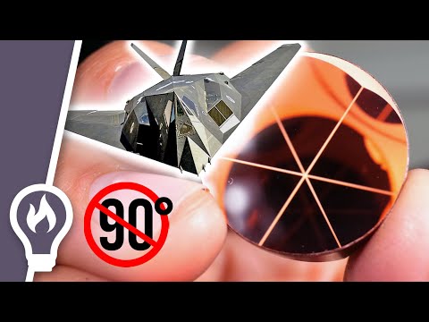 Why you'll never see a right angle on a stealth aircraft - corner cube reflectors - UCEIwxahdLz7bap-VDs9h35A