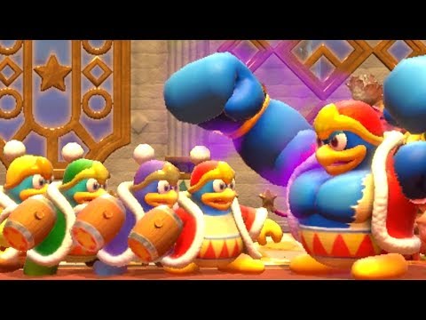 Kirby Star Allies - All Bosses with 4 King Dededes (Soul Melter Difficulty) - UC-2wnBgTMRwgwkAkHq4V2rg