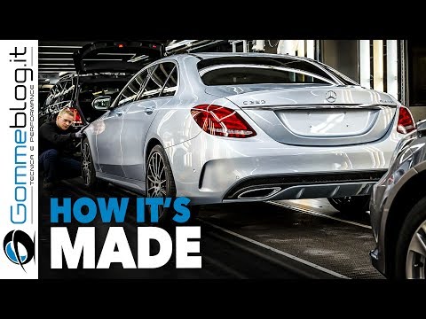 Mercedes C-Class CAR FACTORY - HOW IT'S MADE Assembly Production Line Manufacturing Making of - UCl5ijI4ZXN2ki7PeQajbFrA