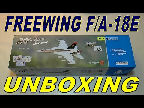 FREEWING / MOTIONRC F/A-18E SUPER HORNET UNBOXING - UCdnuf9CA6I-2wAcC90xODrQ