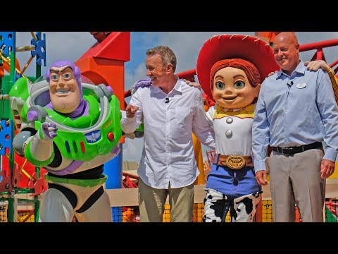 Toy Story Land FULL dedication ceremony with Tim Allen at Walt Disney World - UCYdNtGaJkrtn04tmsmRrWlw