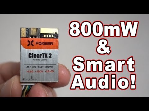 Foxeer ClearTX 2 800mW VTX Review  - UCnJyFn_66GMfAbz1AW9MqbQ