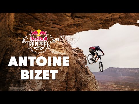 Red Bull Rampage 2015: Antoine Bizet's Canyon Gap Backflip: GoPro Qualifier Run - UCblfuW_4rakIf2h6aqANefA