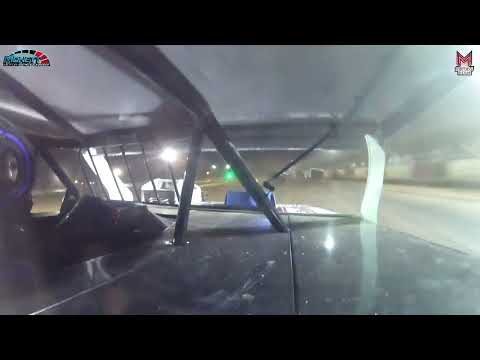 #44T Ty O'Neal - B-Mod - 7-25-2025 Monett Motor Speedway - In Car Camera - dirt track racing video image