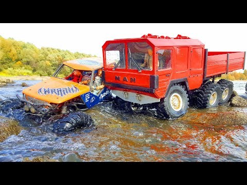 RC Trucks OFF Road Water SPA – MAN KAT1 6x6 and Axail Waraith 4x4 — RC Extreme Pictures - UCOZmnFyVdO8MbvUpjcOudCg