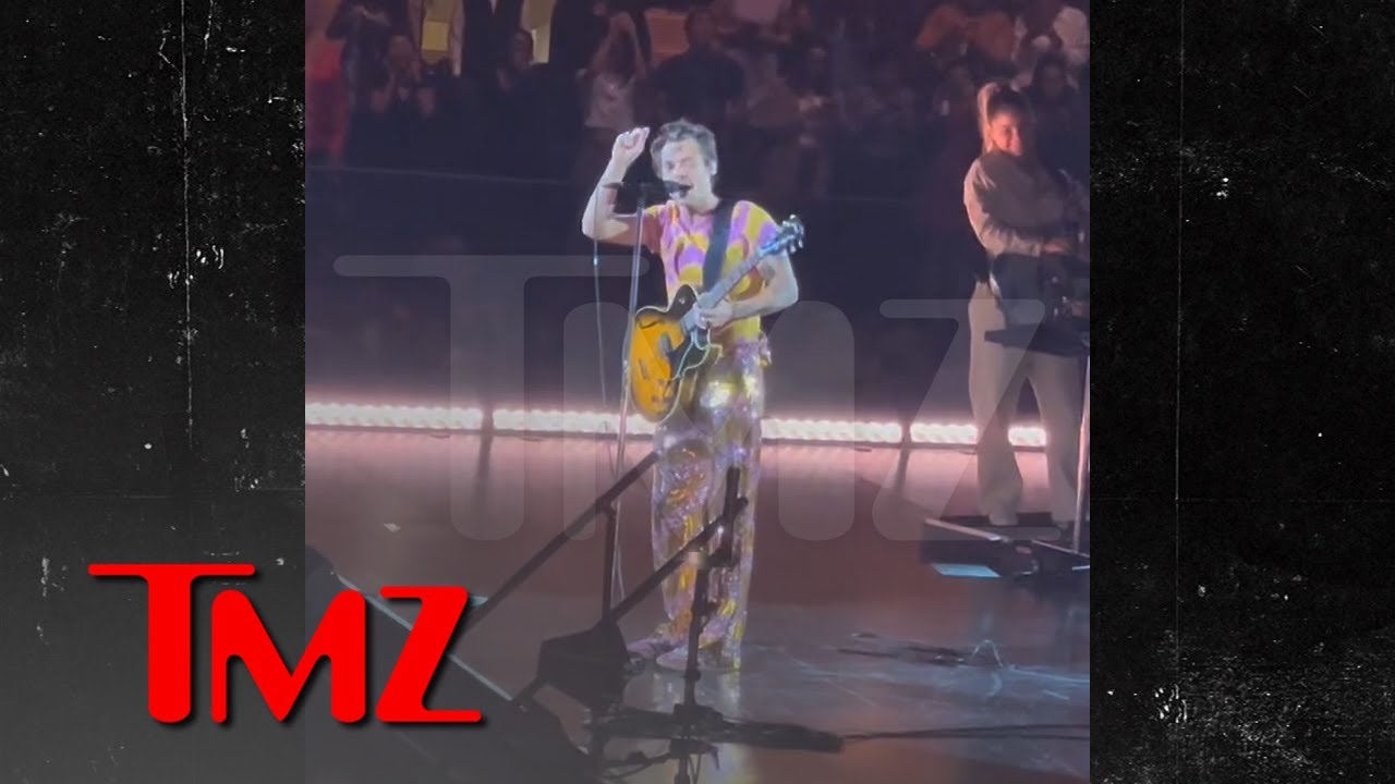 Harry Styles Makes a Joke Over Spitting on Chris Pine at Madison Square Garden Concert | TMZ