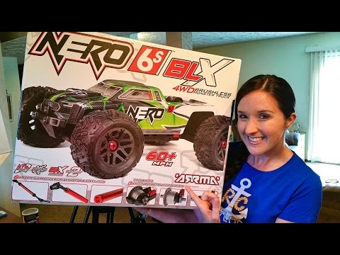 ARRMA Nero 6S Brushless BLX 4WD 1/8 RC Monster Truck RTR Unboxing - TheRcSaylors - UCYWhRC3xtD_acDIZdr53huA