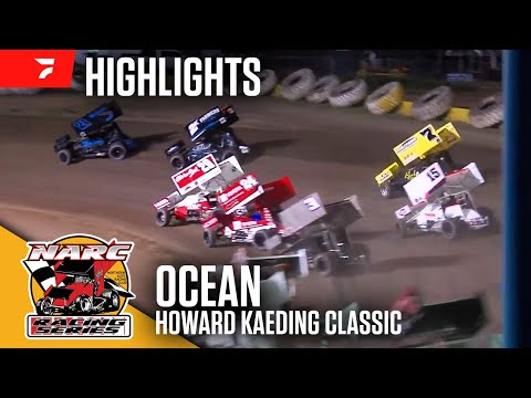 Howard Kaeding Classic | NARC 410 Sprints at Ocean Speedway 7/13/24 | Highlights - dirt track racing video image
