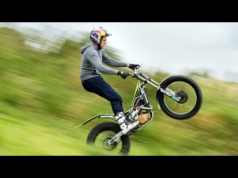 Dougie Lampkin Wheelies Entire Isle of Man TT Course - 37.7 Miles! - UCblfuW_4rakIf2h6aqANefA