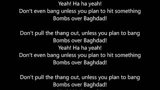 Outkast B O B Bombs Over Baghdad Lyrics Scrolling — YouLoop