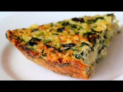 Spinach, Feta, and Brown Rice Pie Recipe - UCj0V0aG4LcdHmdPJ7aTtSCQ