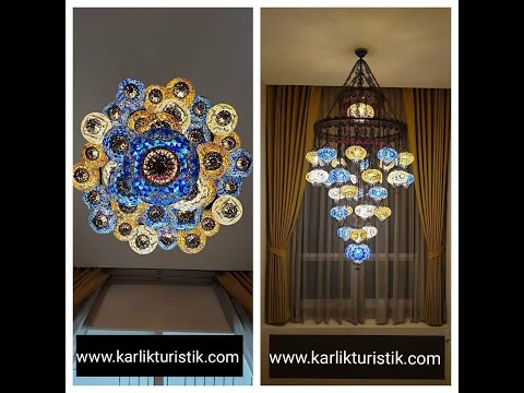 turkish style chandelier decoration by www.karlikturistik