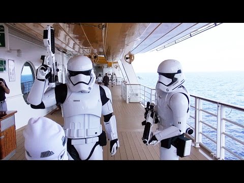 First Order Stormtrooper Patrol on Star Wars Day at Sea, Disney Fantasy Cruise - UCe-gHr2O_LP7t0YJYHZQZlg