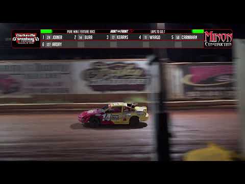 www.huntthefront.tv | LIVE LOOK-IN | Clarksville Speedway | Clarksville, TN | July 31st 2025 - dirt track racing video image