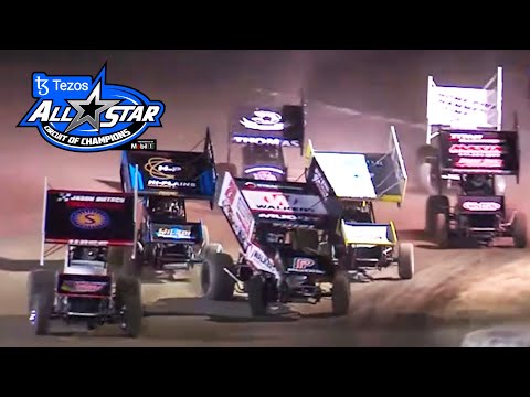 Tezos All Star Circuit of Champions Sprint Car Feature | I-96 Speedway 5.13.2022 - dirt track racing video image