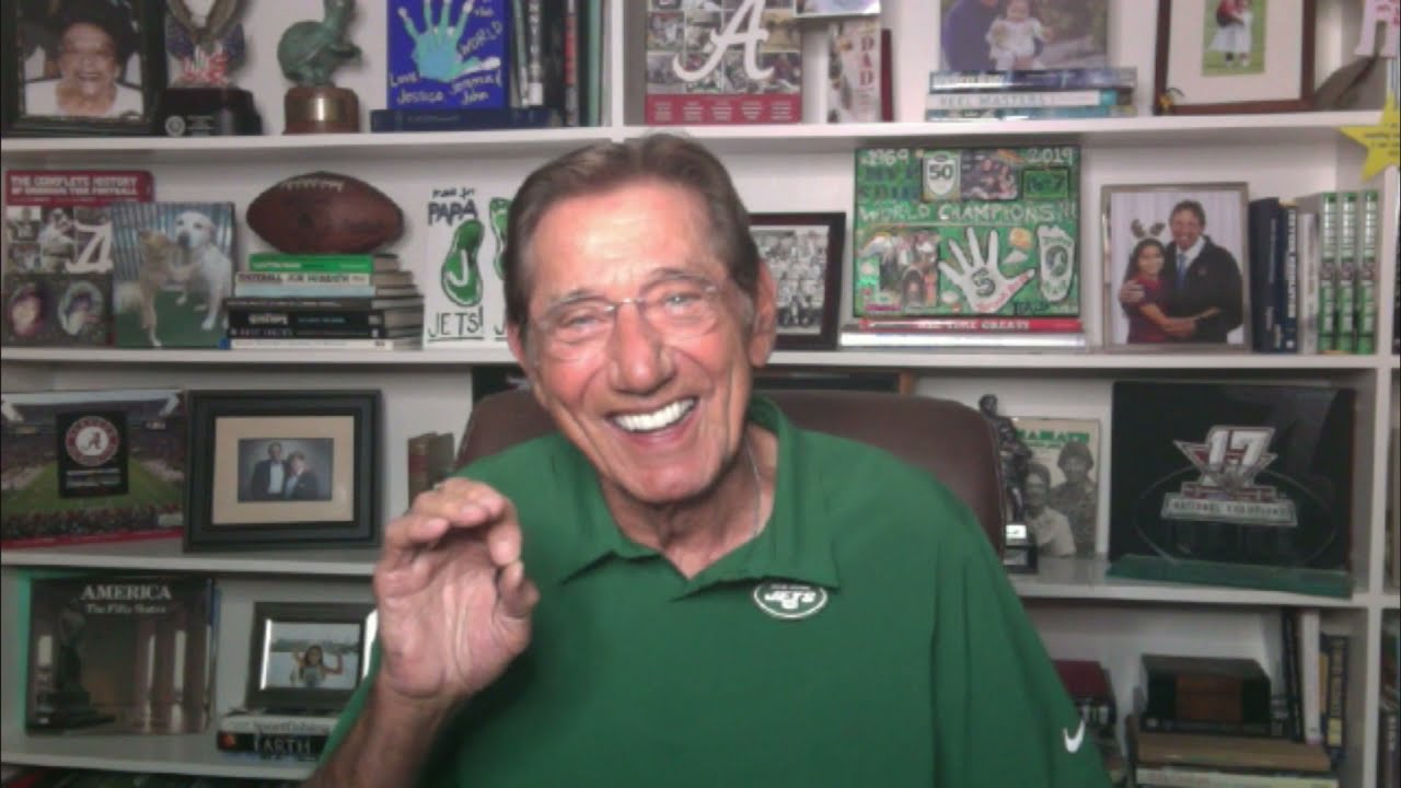 Jets Legend Joe Namath with Nick Mangold & Mark Sanchez video clip