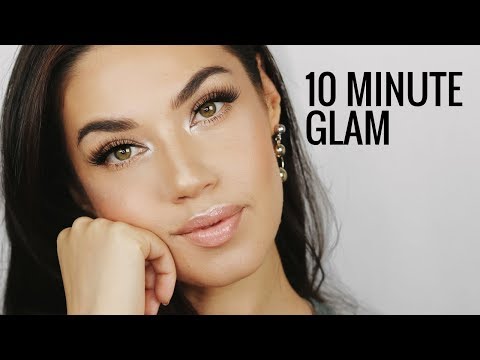 How to Look Glam in 10 Minutes! | My Go To Simple Glam Makeup | Eman - UCaZZh0mI6NoGTlmeI6dbP7Q