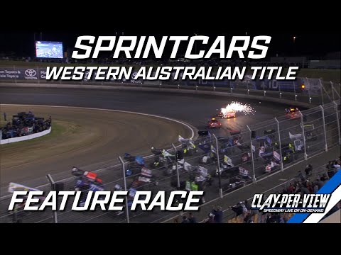 Sprintcars | WA Title - Perth Motorplex - 3rd Dec 2022 | Clay-Per-View Highlights - dirt track racing video image