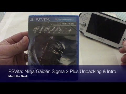 PSVita: Ninja Gaiden Sigma 2 Plus Unpacking & Intro - UCbFOdwZujd9QCqNwiGrc8nQ