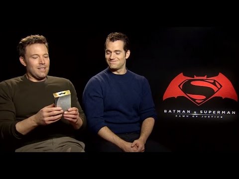 Ben Affleck & Henry Cavill smell Batman v Superman aftershave for the first time - UCNUSbBDoOZoRUzWIvOYZsxA