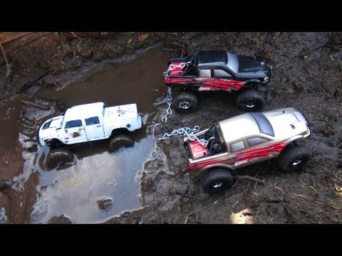 RC ADVENTURES - Muddy Micro 4x4 RC Trucks Get Down & Dirty in BOG oF DOOM - UCxcjVHL-2o3D6Q9esu05a1Q