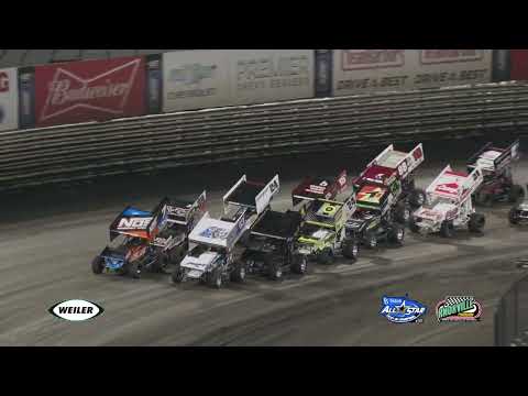 Knoxville Raceway 410 Highlights // July 29, 2023 // All Star Circuit of Champions - dirt track racing video image