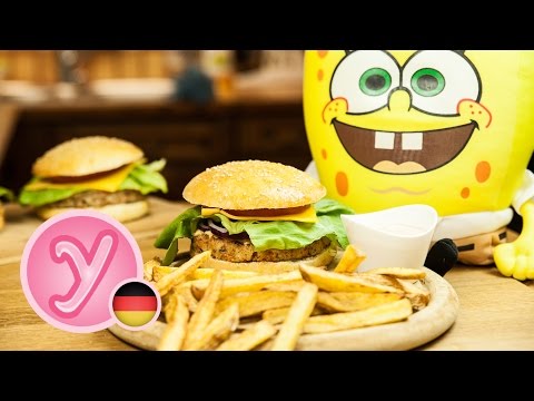 SPONGEBOB KRABBENBURGER aus der Krossen Krabbe ;) selber machen - UC990hStWQ3tgj1Zk_ASTRoQ