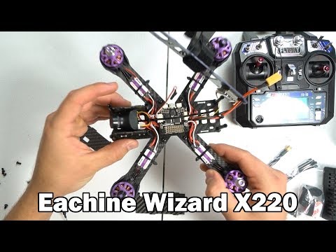 My First FPV Racer - Eachine Wizard X220 Unboxing/Setup - PART 1 - UCnAtkFduPVfovckNr3un1FA