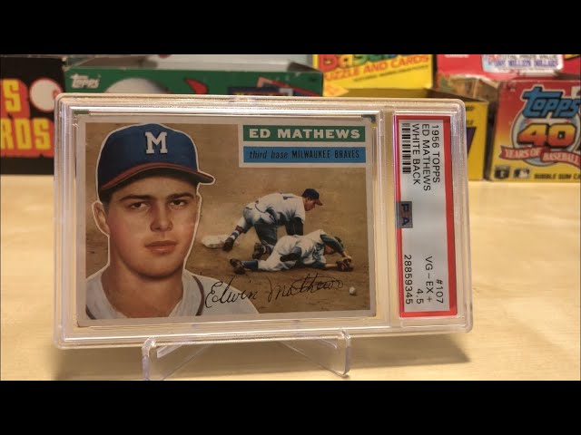Ed Mathews Baseball Card Could be Worth a Lot