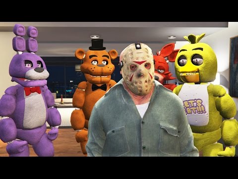 ANIMATRONICS vs KILLER JASON VOORHEES! (GTA 5 Mods FNAF Funny Moments) - UCdZoVLv1XHLLLJTSNcifuDQ