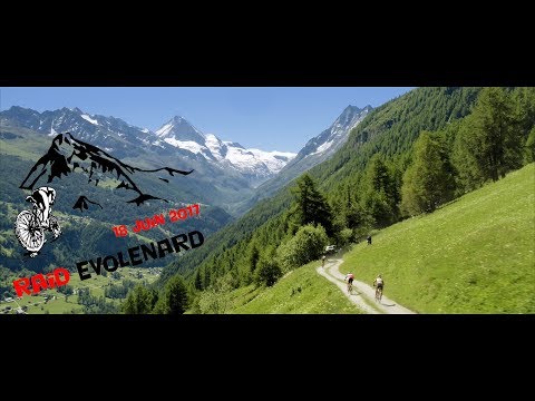 Mountain Bike Race - Raid Evolenard 2017 [Inspire 2 & Phantom4Pro drones] - UCZmIbls0bS0nfIb02Tj2khA