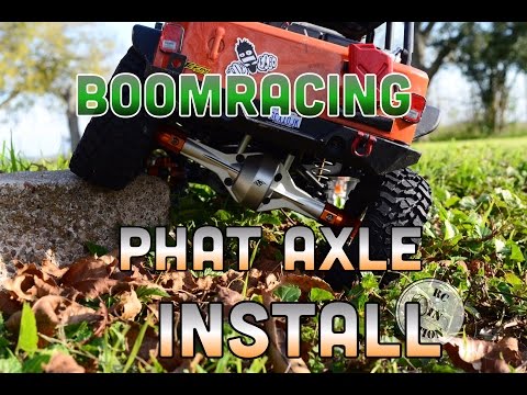 Boomracing SCX10 Phat Axle Install - Part 1 - UCgd75oxuoMQhL5v10SSGM4w