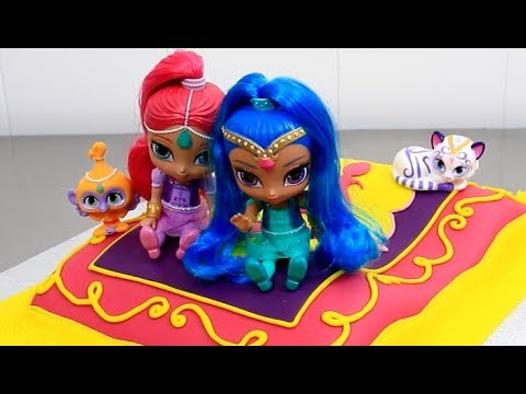 Shimmer and Shine Cake  by Cakes StepbyStep - UCjA7GKp_yxbtw896DCpLHmQ