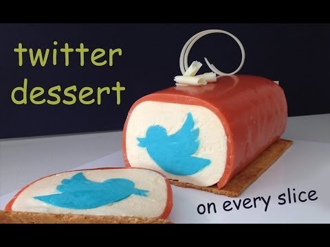 Twitter Dessert SWEET TWEET How To Cook That Ann Reardon Twitter Cake - UCsP7Bpw36J666Fct5M8u-ZA