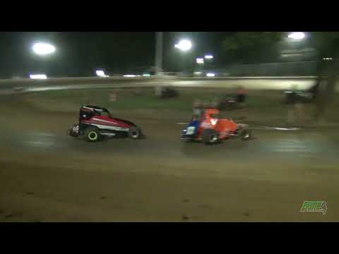 ERMS Racing 125/4-Stroke Micro Sprint Feature Shellhammer Dirt Track 8/27/25 - dirt track racing video image