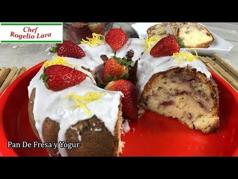 Pan De yogurt y fresa , Receta Deliciosa - UCKkinZz8CfbX-Hr6zcXOO7Q