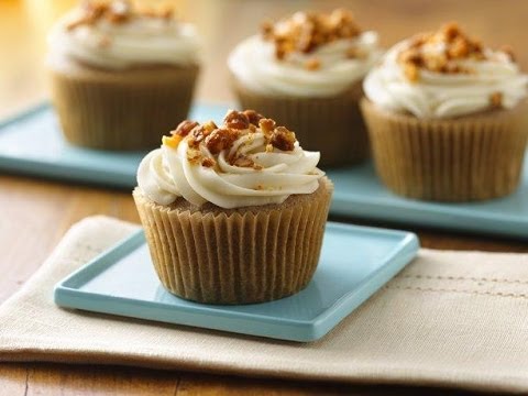 Deliciosos Cupcakes de nuez y canela con betún de maple / Cupcakes de nuez - UClIHawzMOBFQc1QZu2XYuoQ