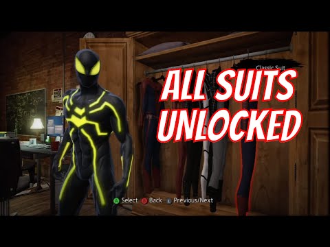 The Amazing Spider-Man - How & Where to Unlock Extra Suits (Scarlet Spider, Future Foundation, etc) - UCssW3gaIc8BHuPJQ4rFMQpg